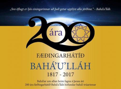 200 ár frá fæðingu Bahá'u'lláh