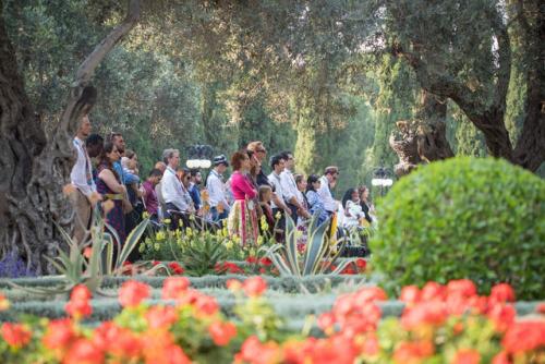 Meira en 2000 fulltrúar fagna Ridván hátíðinni í Bahjí