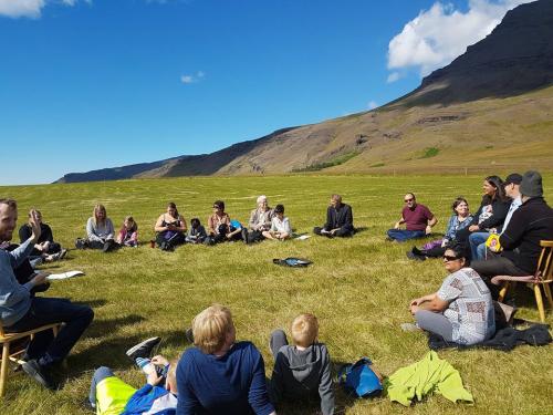 Umdæmissamkoma undir beru lofti að Kistufelli