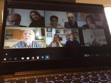 Ein þátttakendanna, Banu Naimy, tók þessa mynd meðan á samverunni stóð. 